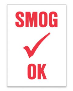 Smog OK - Static Cling 