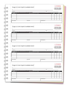 Purchase Order Book - 2 Part - Custom 