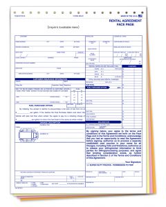 Rental Agreement - (73815) - Custom 