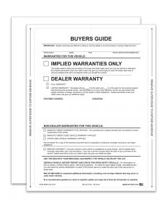 Buyers Guide - Implied Warranty (Interior)
