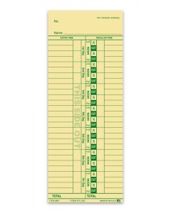 Time Clock Cards - (861)