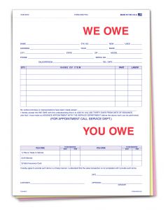 We Owe / You Owe - 3 Part