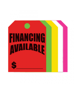 Mirror Hang Tags - Financing Available 