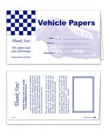 Paper Document Holder - Blue