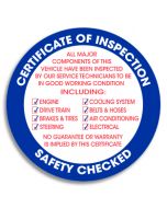 Inspection Sticker - Circle