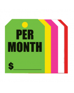Mirror Hang Tags - Per Month
